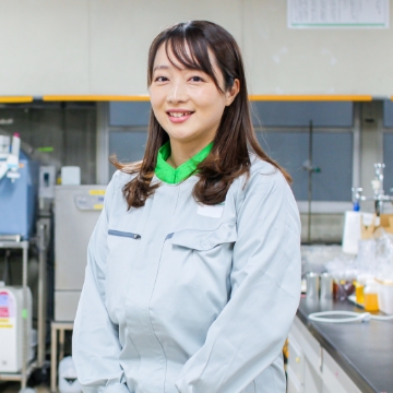 社員紹介七人目、技術系品質管理の女性社員