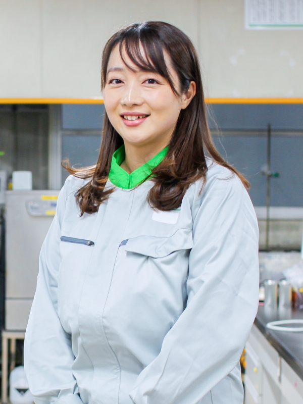 社員紹介七人目、技術系品質管理の女性社員