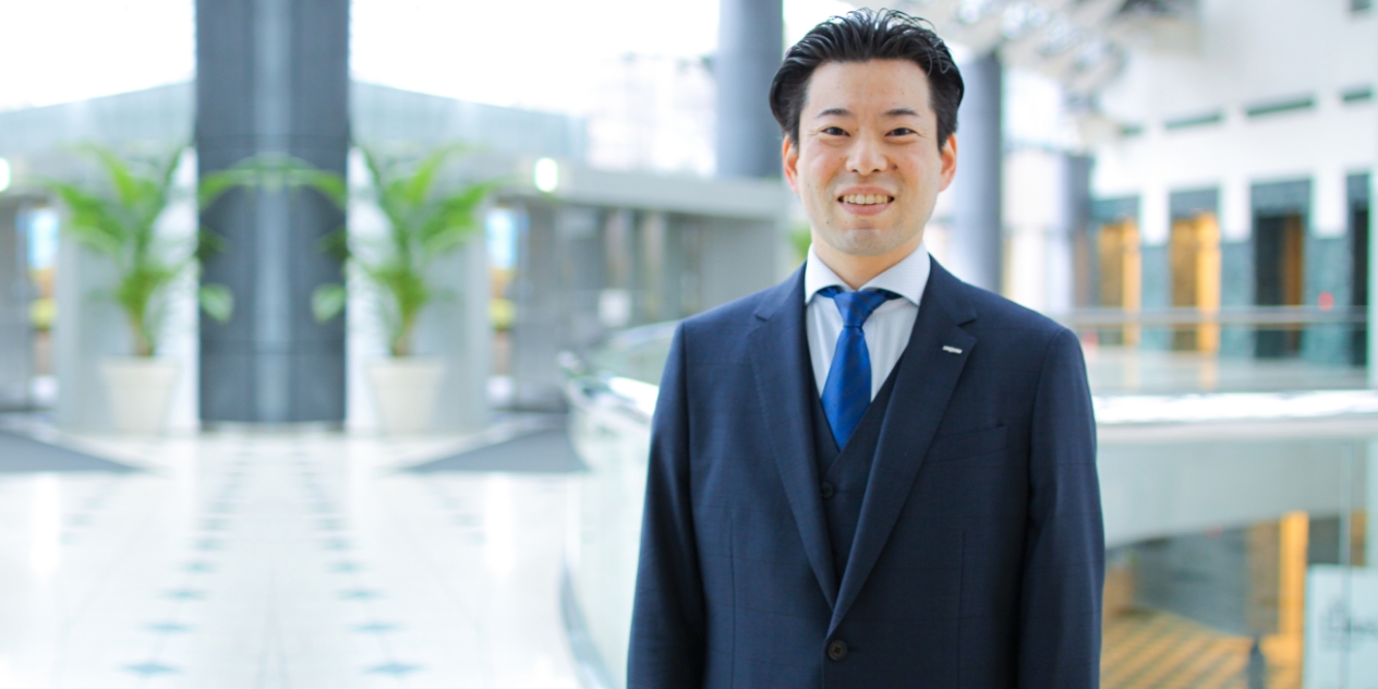 社員紹介一人目、事務系営業のODAの写真