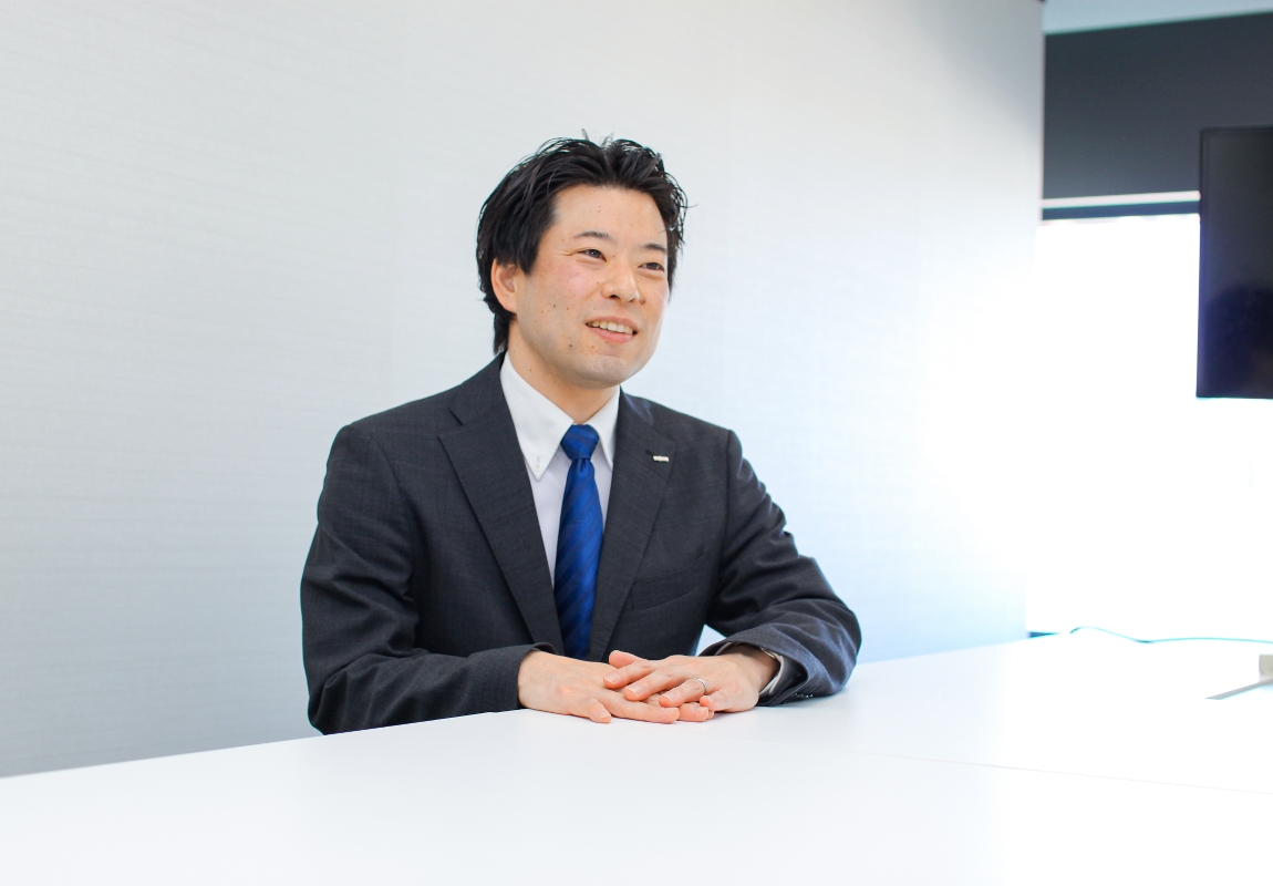 社員紹介一人目、事務系営業のODAの写真