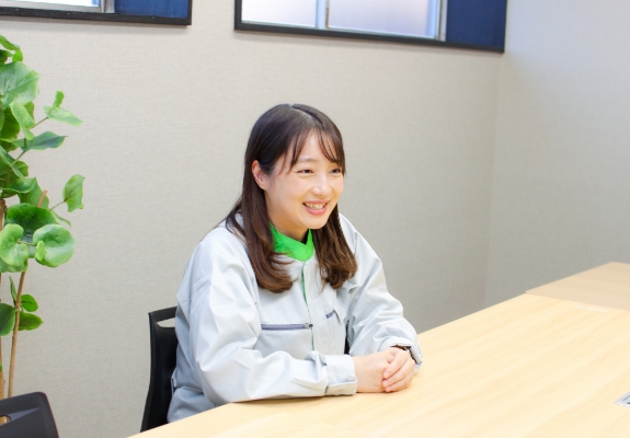 社員紹介一人目、事務系営業のODAの写真