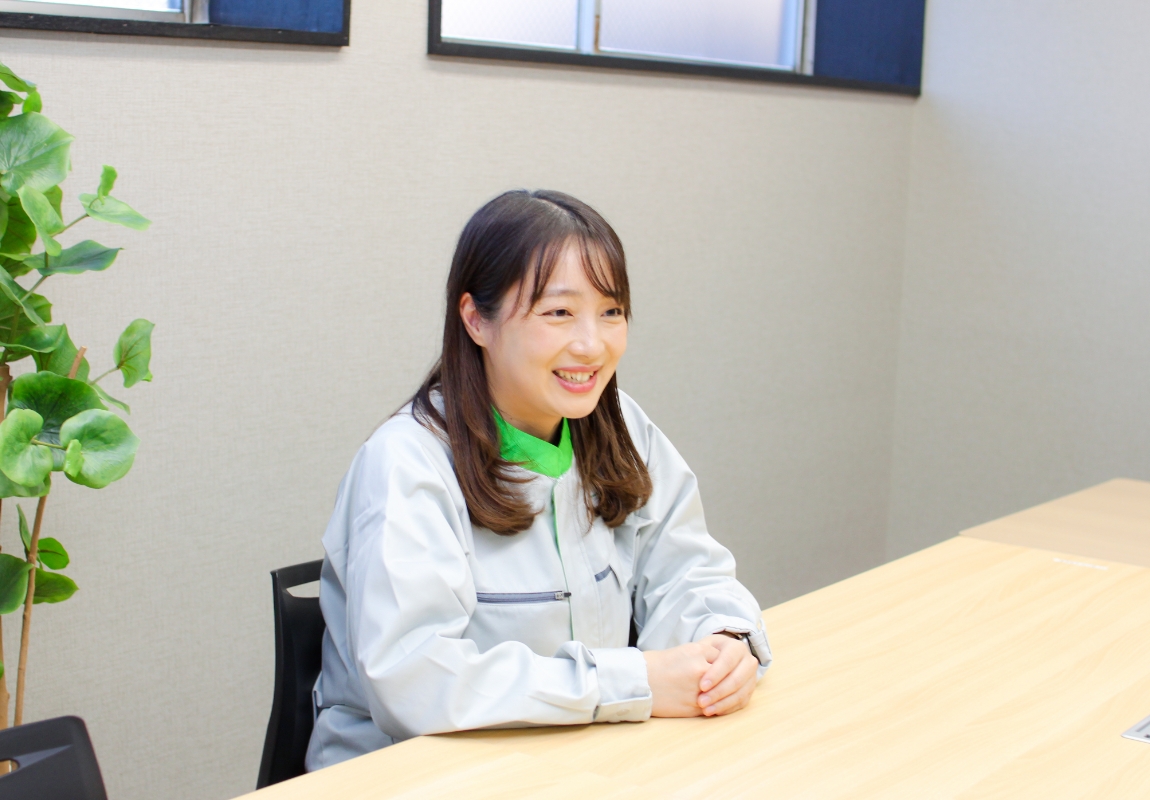 社員紹介一人目、事務系営業のODAの写真