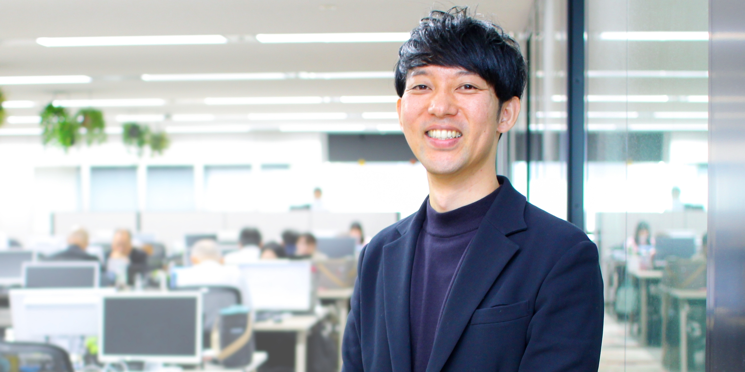 社員紹介一人目、事務系営業のODAの写真