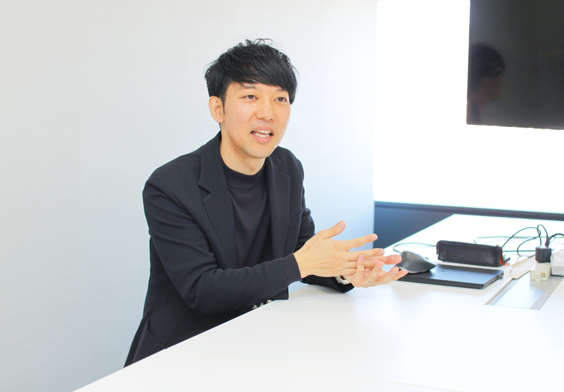 社員紹介一人目、事務系営業のODAの写真