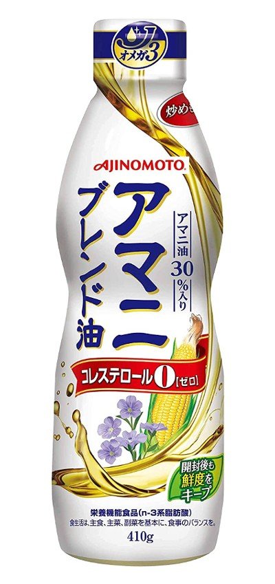 AJINOMOTO アマニブレンド油 410g
