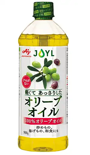 「AJINOMOTO 軽くて あっさりしたオリーブオイル」 910gエコペット