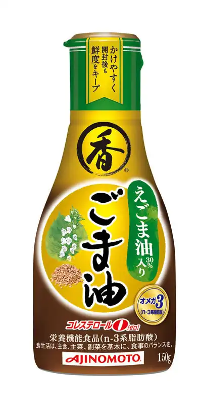 「AJINOMOTO えごま油入りごま油」150g