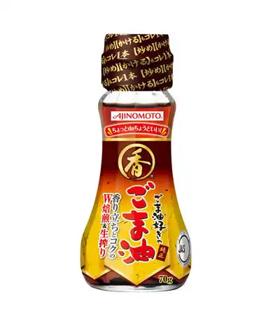 「AJINOMOTO ごま油好きのごま油」70g loading=