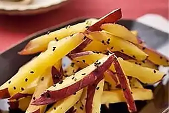 バターの風味 ♪ 簡単さつまいもの塩カラメル