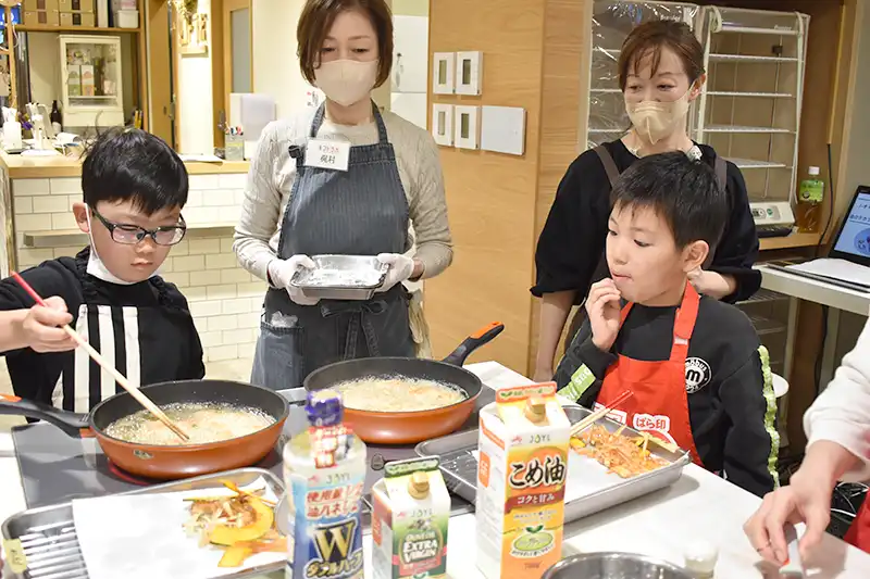 親子イベントの様子