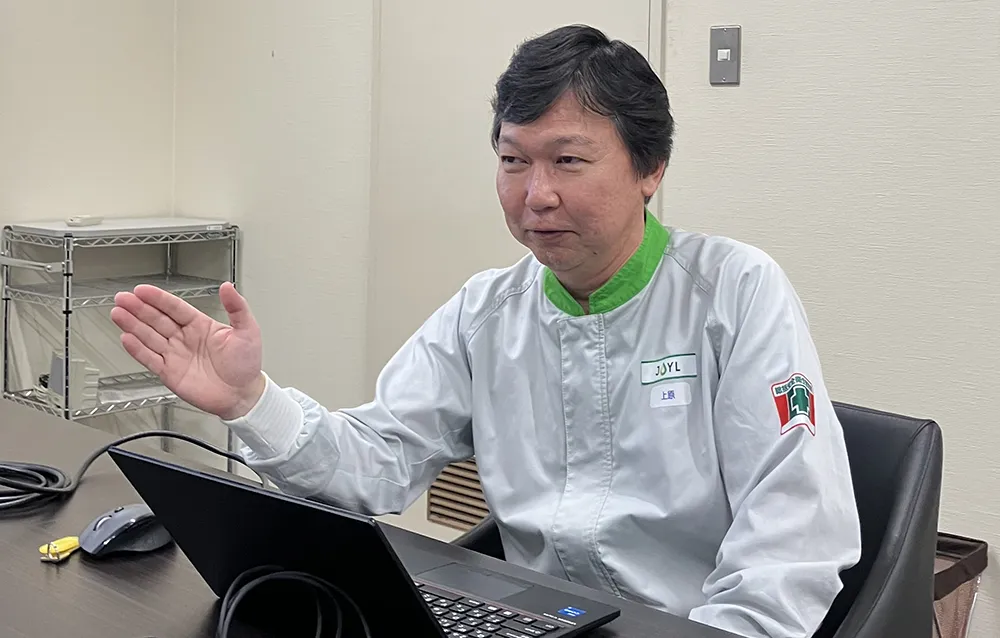 R&D・生産本部理事 静岡事業所長 上原誠氏
