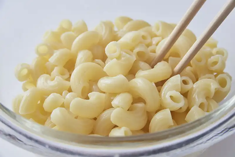 麺やマカロニがくっつきにくい！薄味でもおいしい！