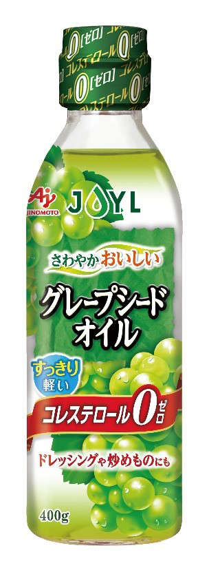 JOYL AJINOMOTO グレープシードオイル 400g瓶の画像