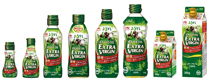 JOYL「AJINOMOTO オリーブオイルエクストラバージン」シリーズの写真