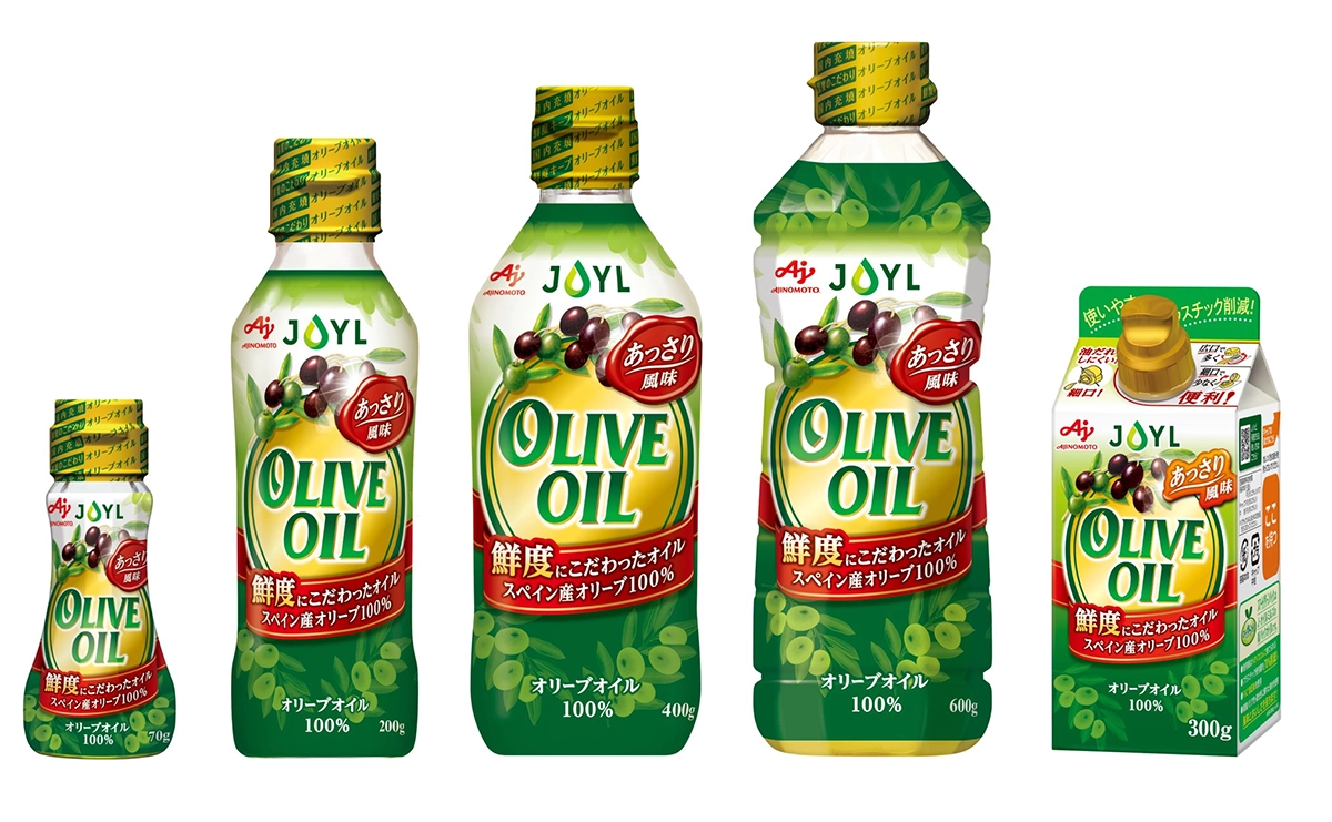 JOYL「AJINOMOTO オリーブオイル」シリーズの写真