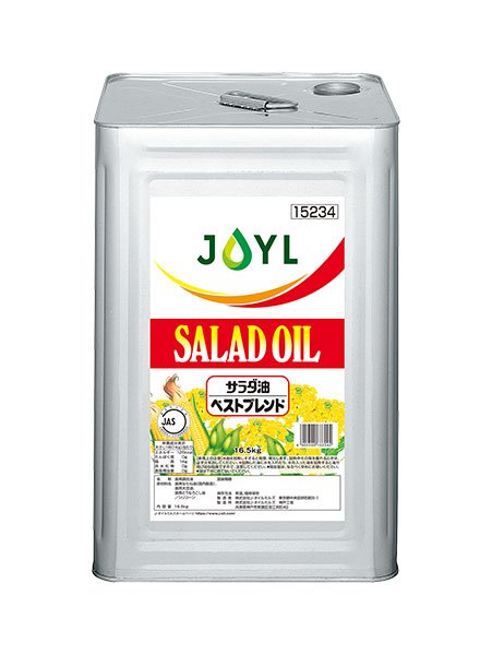 サラダ油ベストブレンド　16.5kg缶の商品画像