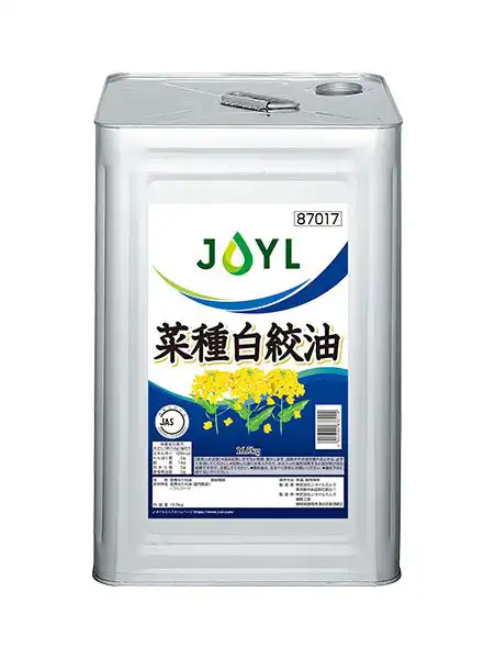 菜種白絞油 16.5kg缶の商品画像