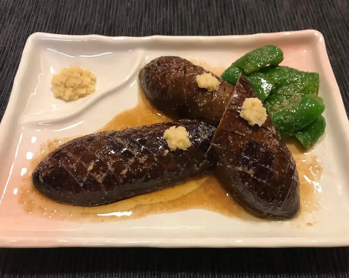 揚げびたし風　ナスのレンチン蒸し