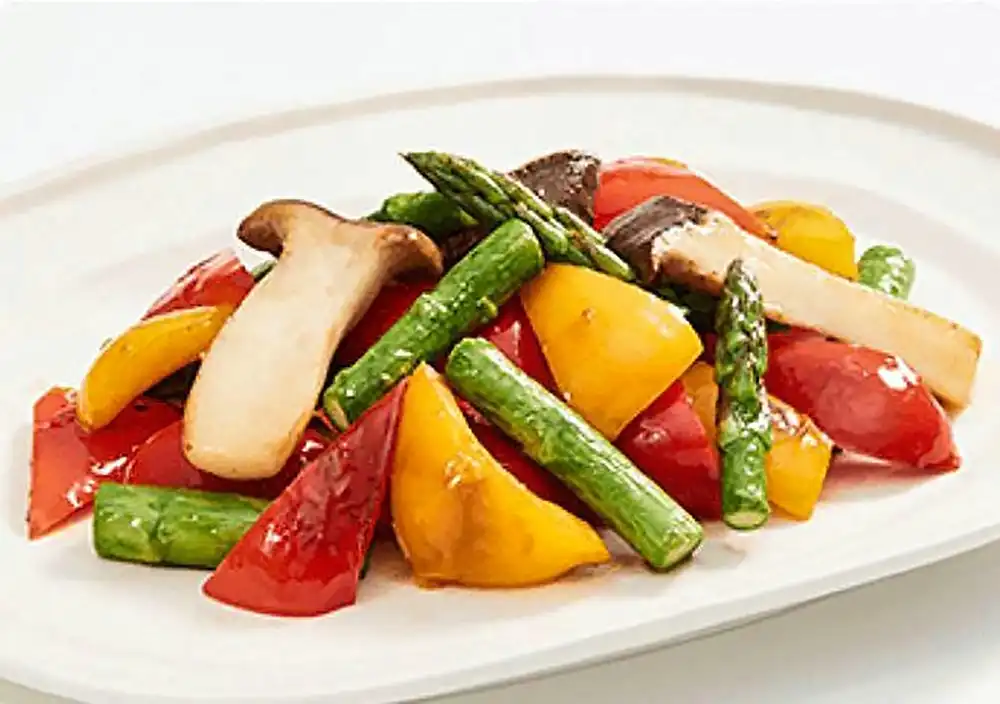 しゃきしゃき野菜のオリーブオイル焼き