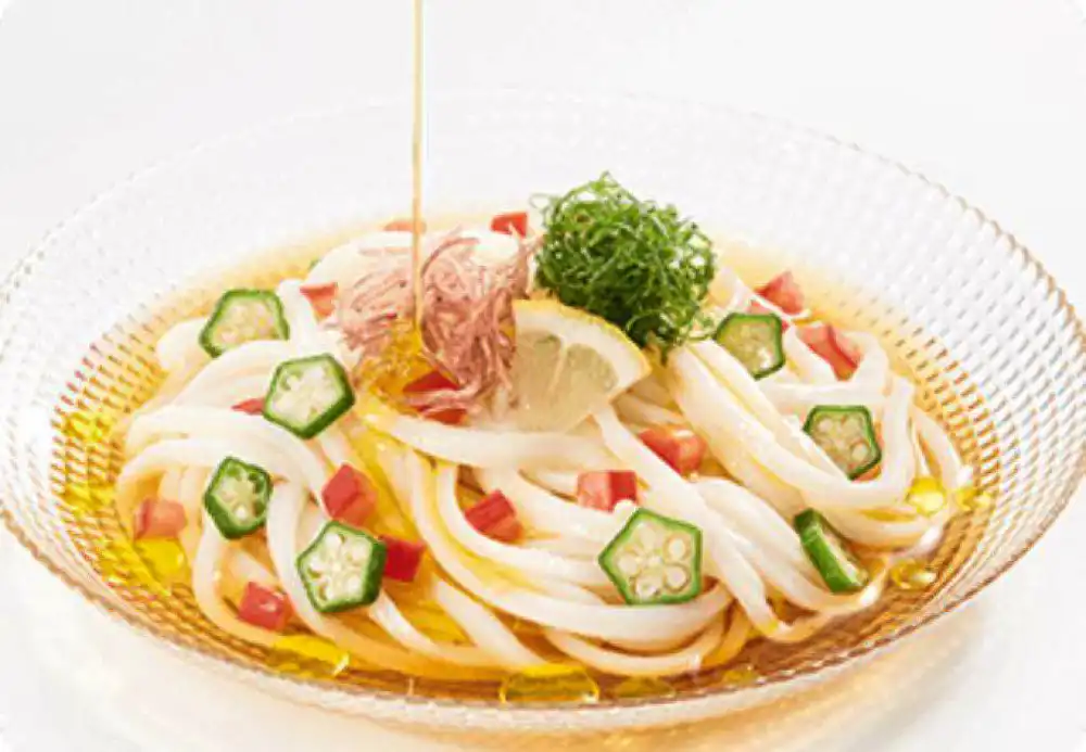香りとコクのぶっかけうどん