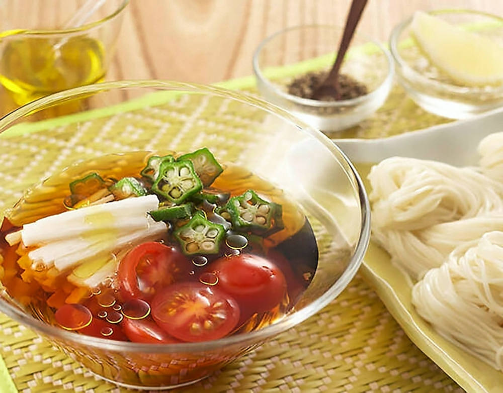 野菜たっぷりオイルそうめん レシピ Joyl J オイルミルズ