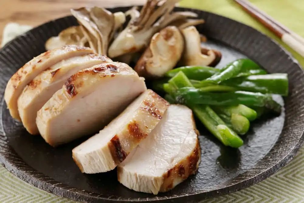 むね肉で鶏テキ