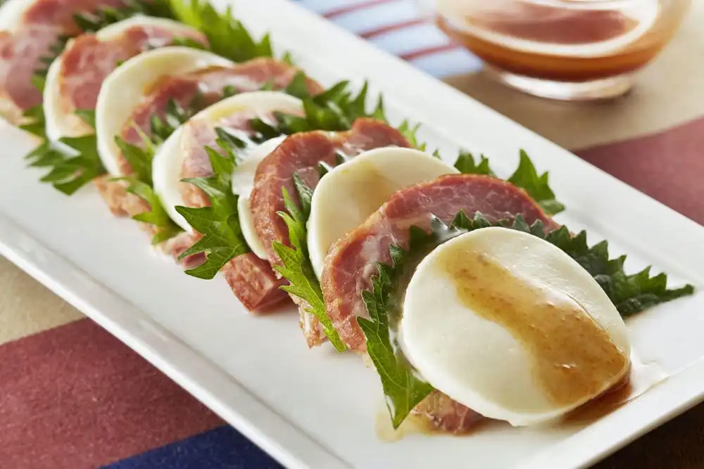 焼き豚ゴマプレーゼ