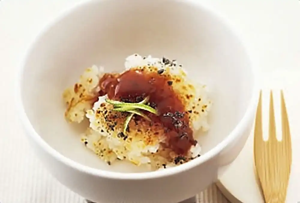 カリカリご飯のみたらしあん