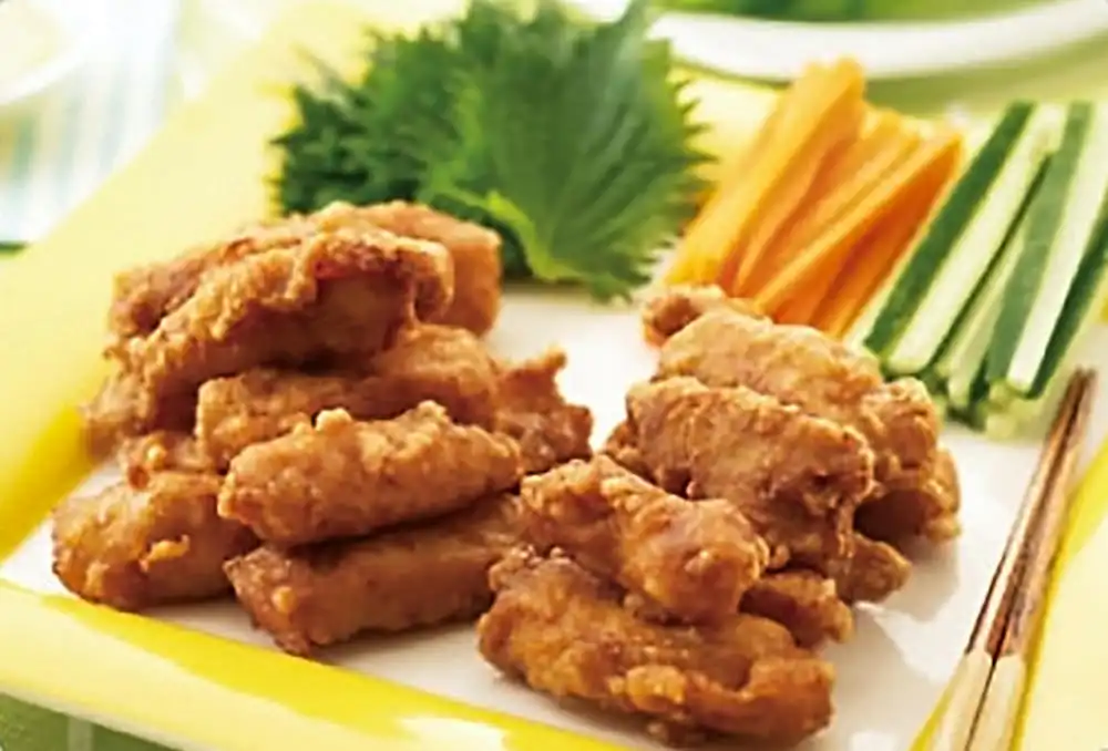 野菜deくるくる鶏唐揚げ