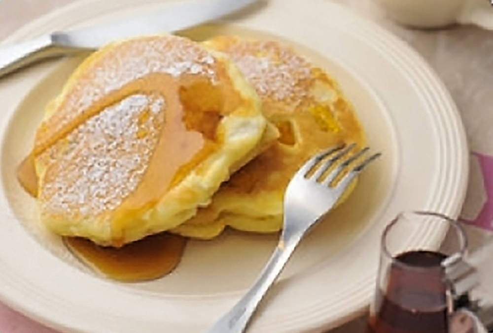 かぼちゃとリコッタチーズのパンケーキ レシピ Joyl J オイルミルズ かぼちゃとリコッタチーズのパンケーキ レシピ Joyl J オイルミルズ