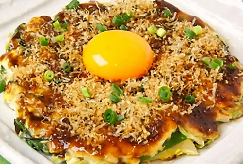 豆腐のフワフワお好み焼き