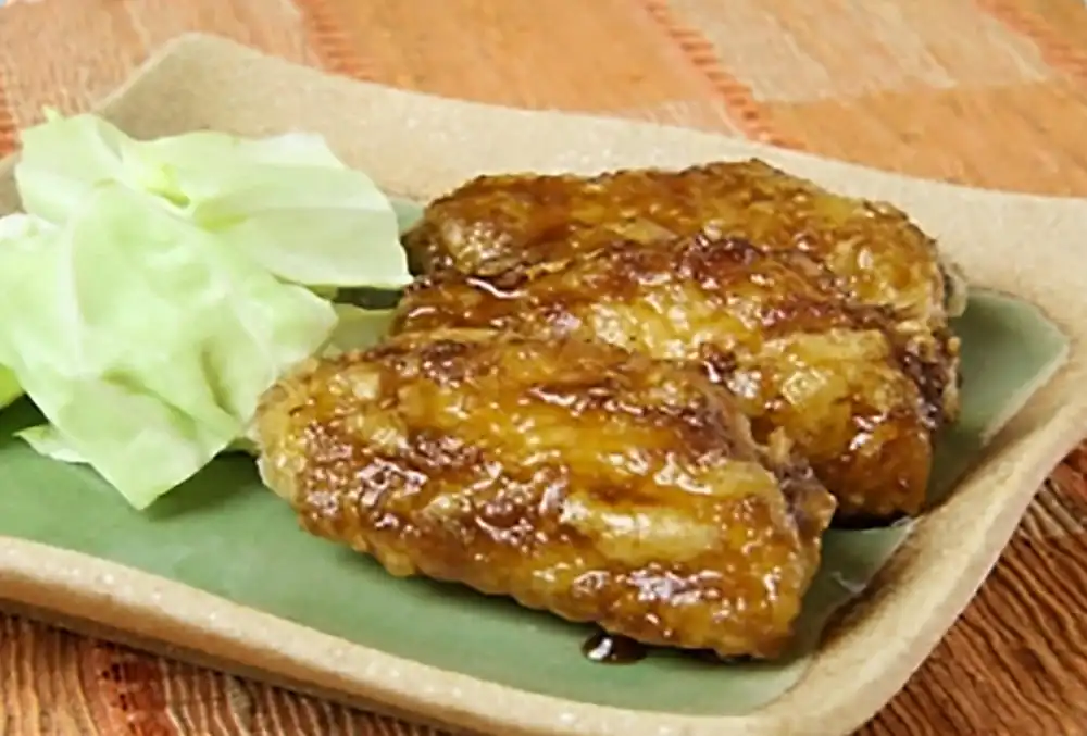 手羽先の唐揚げ 甘辛わさびしょうゆ