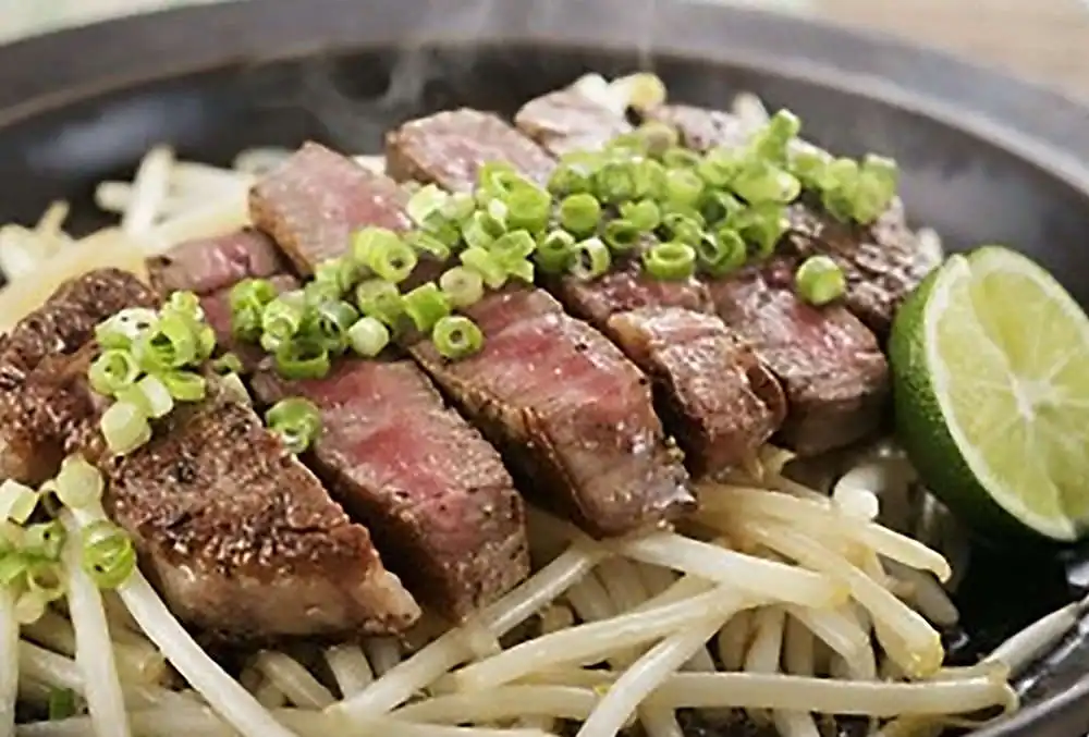 牛ヒレでビフテキ