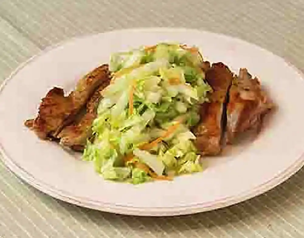 さっぱり白菜だれのチキンソテー