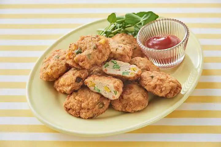 野菜たっぷりナゲット