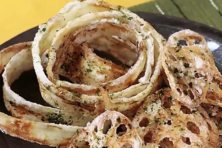ごぼうとれんこんのチップス